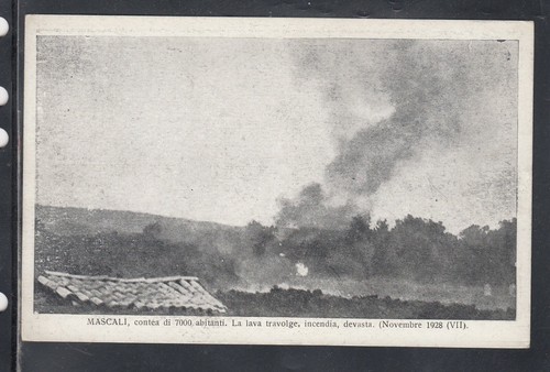 Cartolina mascali lava - mascali, la