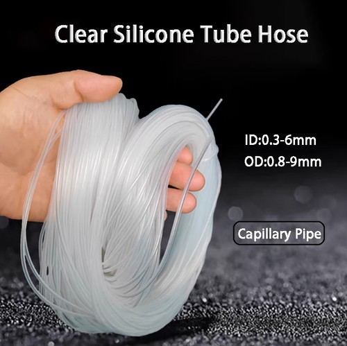 Tubo silicone trasparente - in,