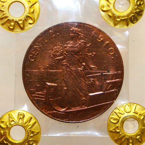 Centesimi 1910 prora - -cu-,