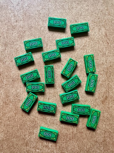 20x lego tile 1x2 moneta - 1x2, soldi