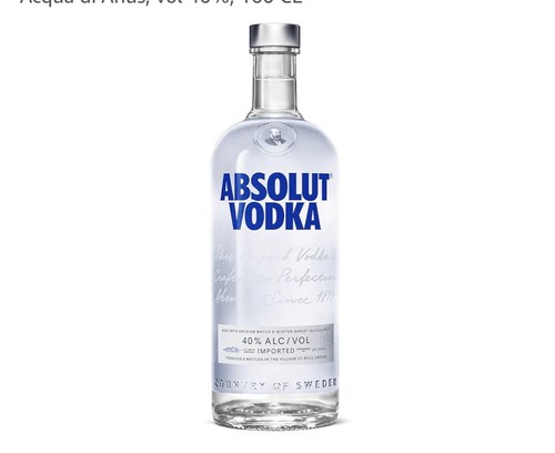 Absolut vodka vol - vodka,