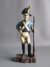 Statua legno soldato francese