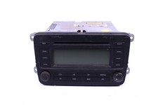 Autoradio VW CD RCD 300 GRO Touran 1T Tiguan Passat 3C Golf V + codice radio