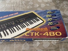 Casio CTK-480 Tastiera Pianoforte Digitale con 61 Tasti - Nera