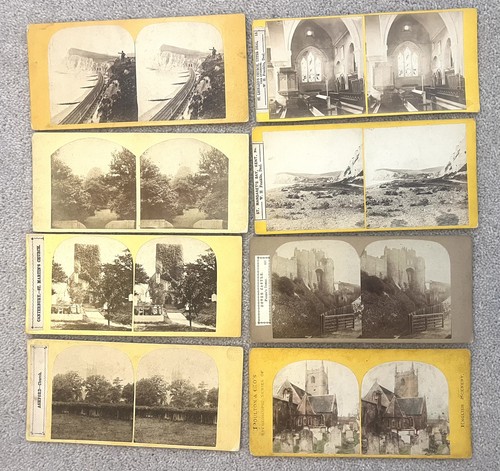 Early stereoviews kent - stereoviews, of