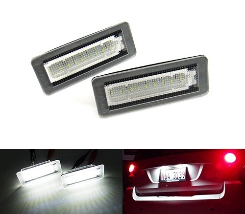 Luce targa led adatta per - 2x,