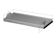 Filtro MAHLE LA 358, aria
