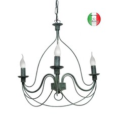 Lampadario a sospensione ferro
