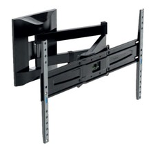 Meliconi Supporto TV Braccio a Muro per TV da 50" a 82" Portata 40Kg Nero 480995