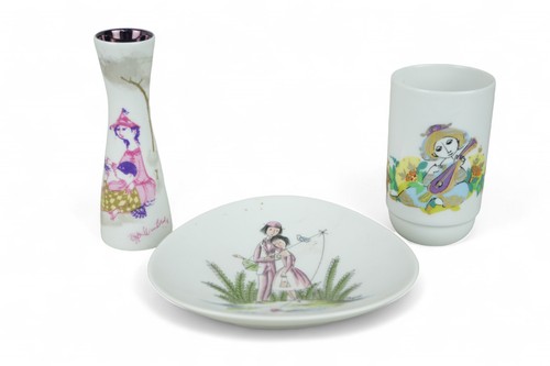 Tre pezzi porcellana - , rosenthal