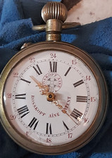 ANTICO OROLOGIO DA TASCA ROSKOPF AINE PATENT CIPOLLA VINTAGE D'EPOCA FUNZIONANTE