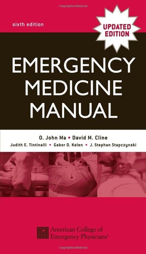 Emergency medicine manual - emergency,