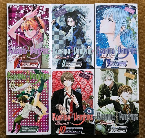 Rosario vampire manga various - rosario,