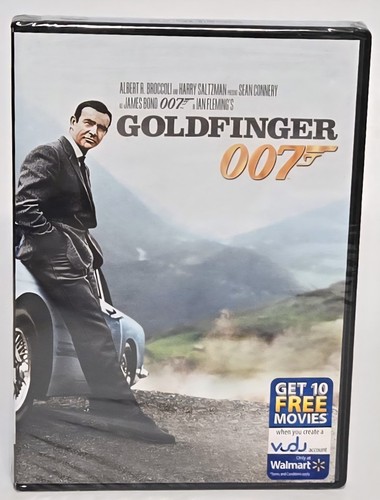 Goldfinger 007 james bond dvd - bond,