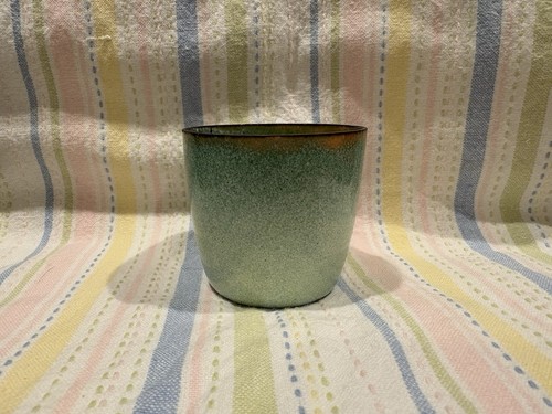 Tazza rame smaltato - jade, snow