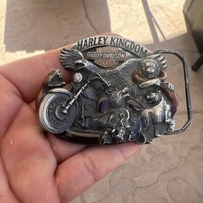 Fibbia cintura Harley Kingdom