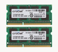 8 GB Crucial 2X 4 GB 4G