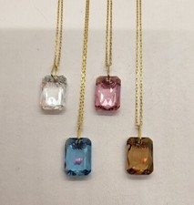 Collana con ciondolo m/w oro