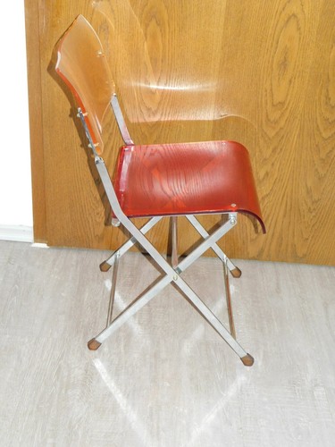 Sedia pieghevole vintage - pieghevole,