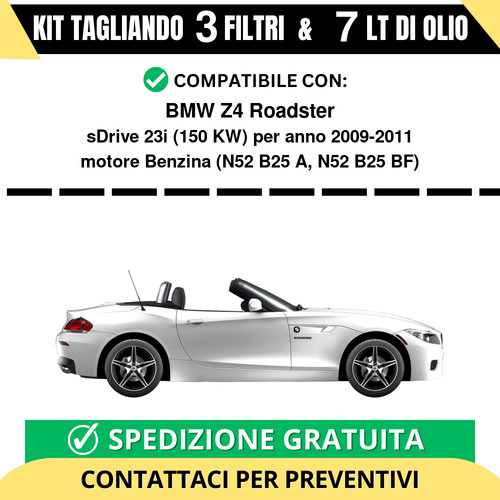 Tagliando per bmw roadster - tagliando,