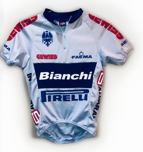 Rara camicia ciclismo bianchi - rara,