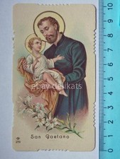 Vecchio santino SAN GAETANO