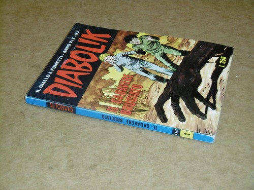 Diabolik prima serie - prima, anno