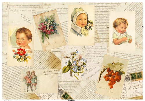 Carta riso decoupage - carta, di