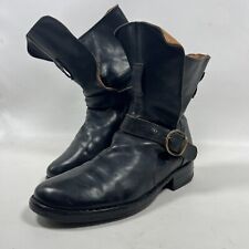 FIORENTINI + BAKER Stivali Donna 36 Eli Eternity F+B Pelle Caviglia Nero Italia