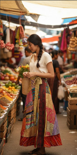Gonne sari magic - gonne, around