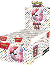 S&V 151 Booster Bundle Display Box Nuovo e Sigillato 10X Pacchetti all'interno di POKEMON TCG