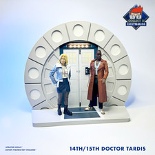 Diorama Doctor Who Tardis (per