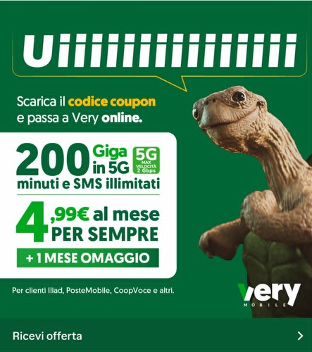 Verymobile coupon sconto - verymobile,