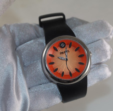 Orologio Philip Stein Fruitz Donna 38mm Acciaio Inox Cinturino Silicone Arancione