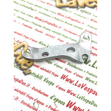 Piastrina manubrio per supporto guaina fissaggi cavi per VESPA 50 90 100 N L R S