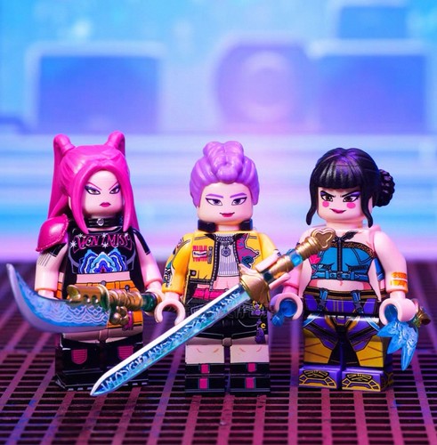 Kpop demon hunter lego figures - kpop,