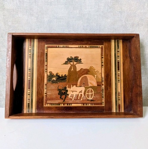 Vintage mid century - , inlaid