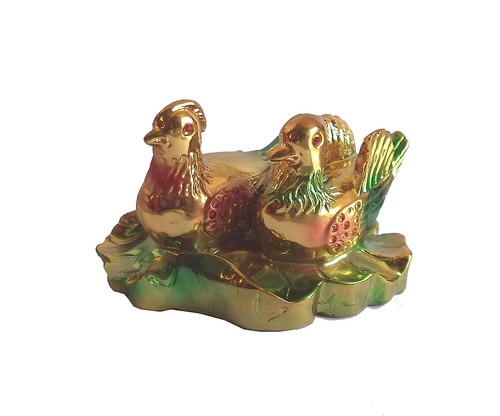 Set coppia anatre - , mandarino