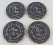 Lot Of (4) Vintage Poker Stars