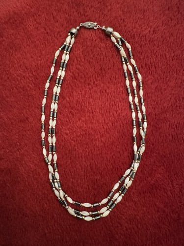 Collana ematite madreperla - collana,