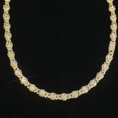 Collana catena maglia cubana