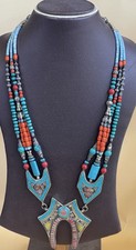 Collana antica tibetana fatta