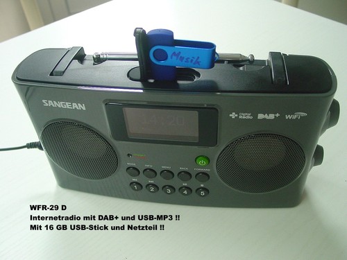 Sangean wfr 29c - sangean, radio