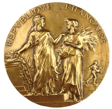 MEDAGLIONE REPUBBLICA FRANCESE