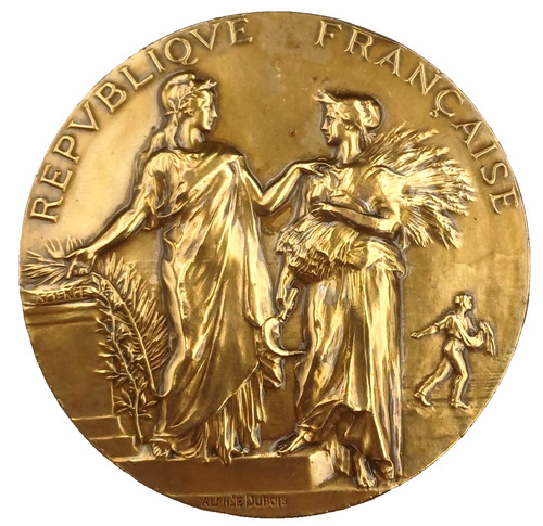 Medaglione repubblica francese - repubblica,