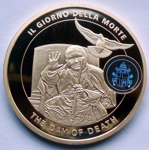 Medaglia prova giovanni paolo - medaglia,