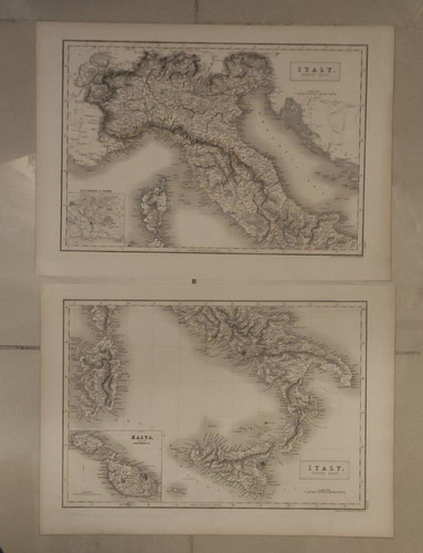 Italia carta geografica antica - italia,