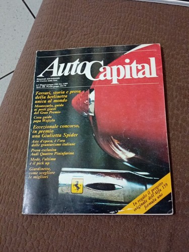 Rivista autocapital 1981 - rivista,