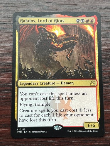 Rakdos lord riots - rakdos,, of