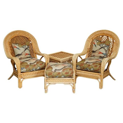 Poltrone vimini sgabello - poltrone,